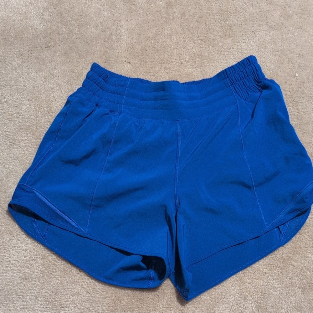 Lululemon Hotty Hot HR Shorts Cobalt Blue